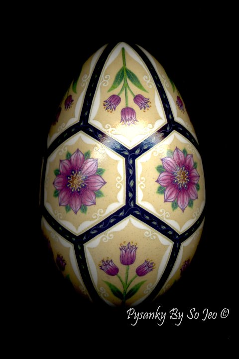 Victorian Garden Ukrainian Easter Egg Pysanky By So Jeo
